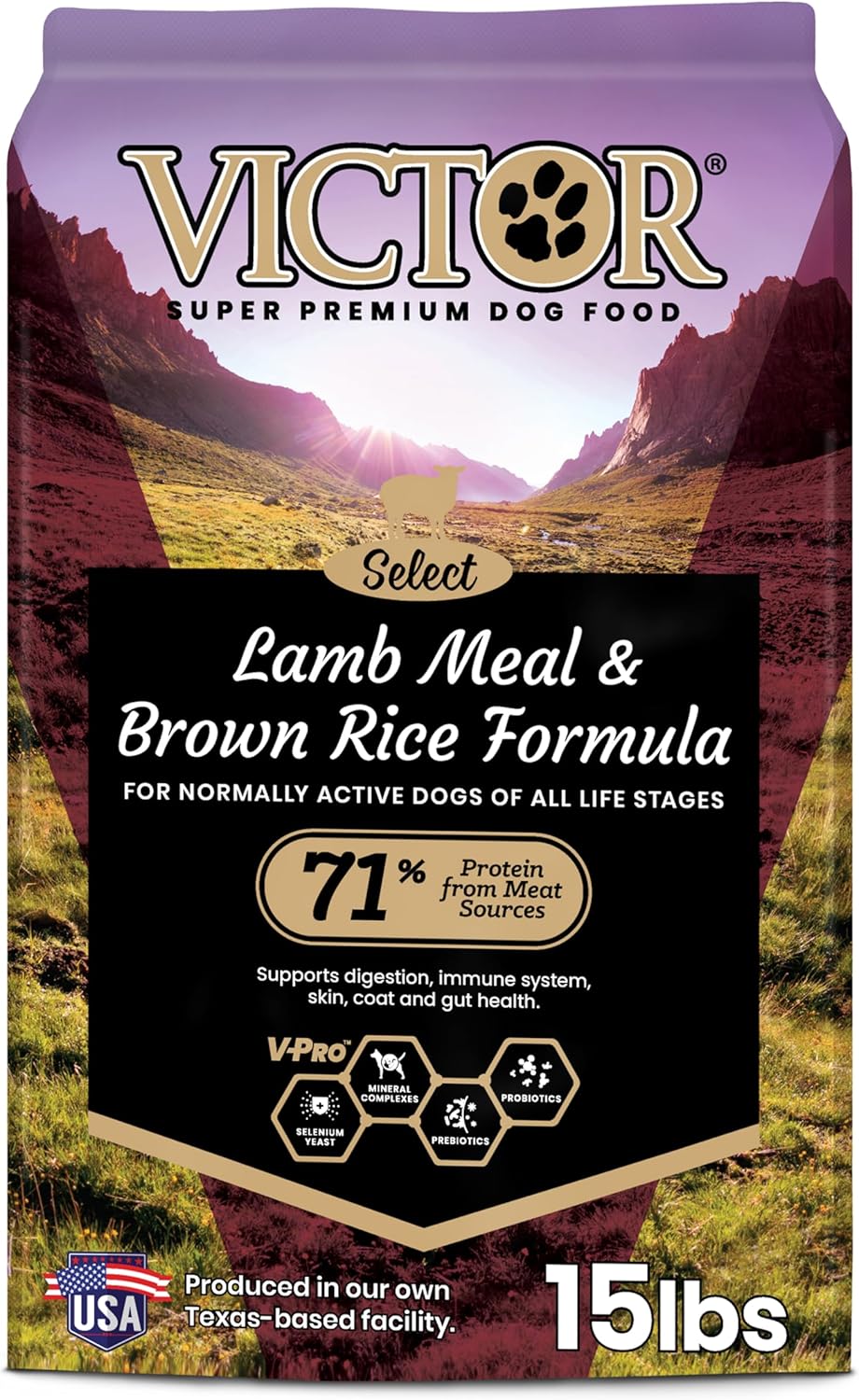 VICTOR-Super-Premium-Dog-Food-–-Lamb-Meal-&-Brown-Rice-Formula---1675