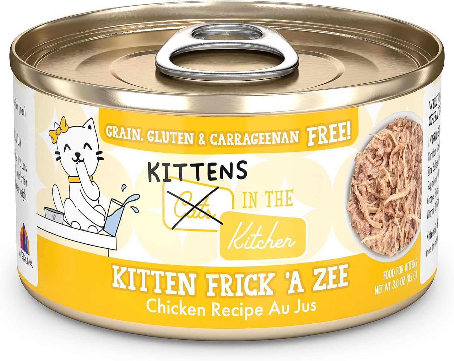 Weruva-Cats-in-The-Kitchen-Kitten,-Kitten-Frick-'A-Zee,-3oz-Can-(Pack-1163