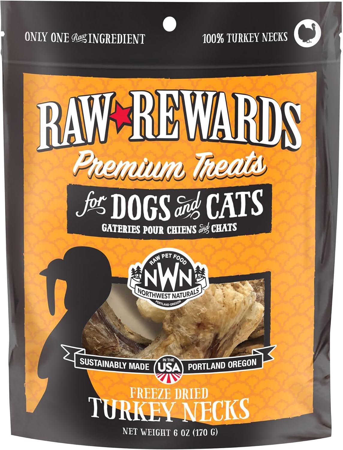 Northwest-Naturals-Raw-Rewards-Freeze-Dried-Turkey-Neck-Treats-for-Dogs-and---Neck-Healthy,692