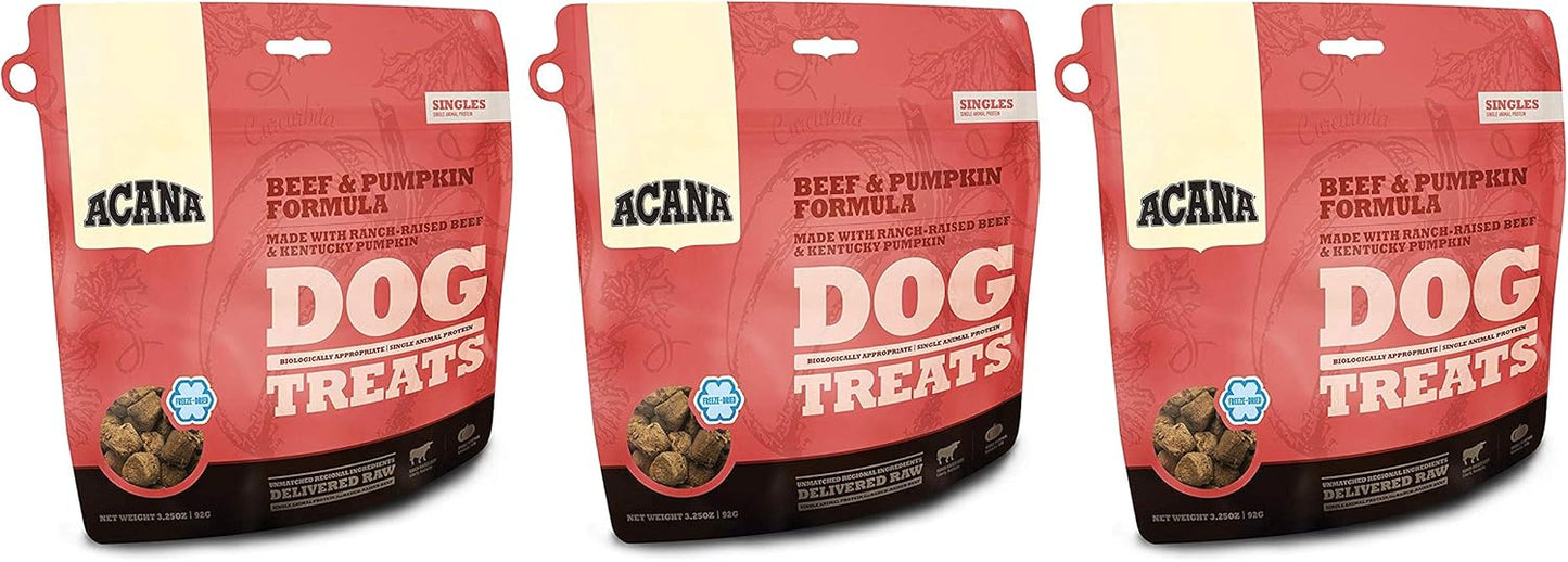 ACANA-3-Pack-of-Beef-and-Pumpkin-Dog-Treats,-3.25-Ounces-Freeze-Dried-846
