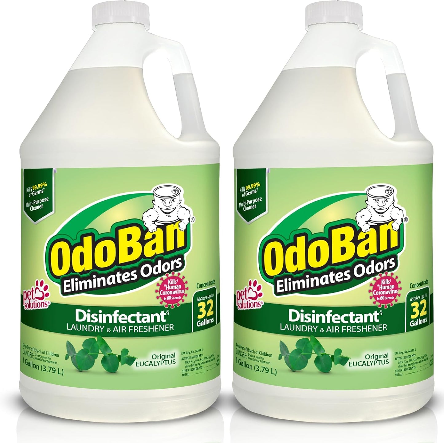 OdoBan-Disinfectant-Concentrate-and-Odor-Eliminator,-Made-in-the-USA,-Original-Eucalyptus-Scent,-2-Gallons-711