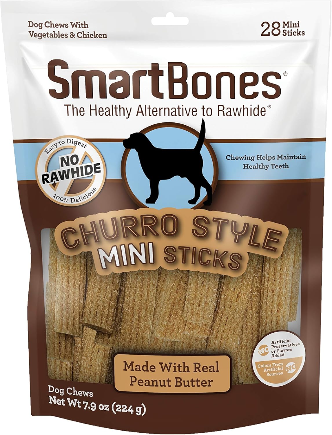 SmartBones-Churro-Style-Mini-Sticks-28-Count,-Made-with-Real-Peanut-Butter,-Chews-2642