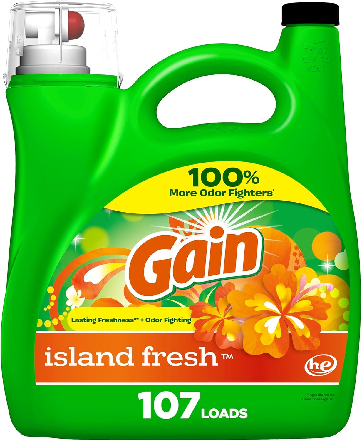 Gain-Aroma-Boost-Liquid-Laundry-Detergent,-Island-Fresh-Scent,-107-3934