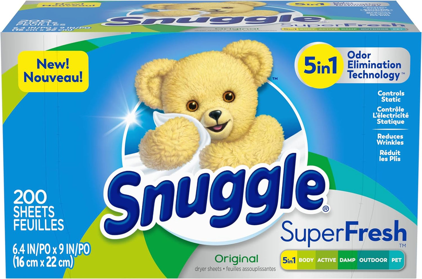 Snuggle-Plus-SuperFresh-Fabric-Softener-Dryer-Sheets-with-Static-Control-3915