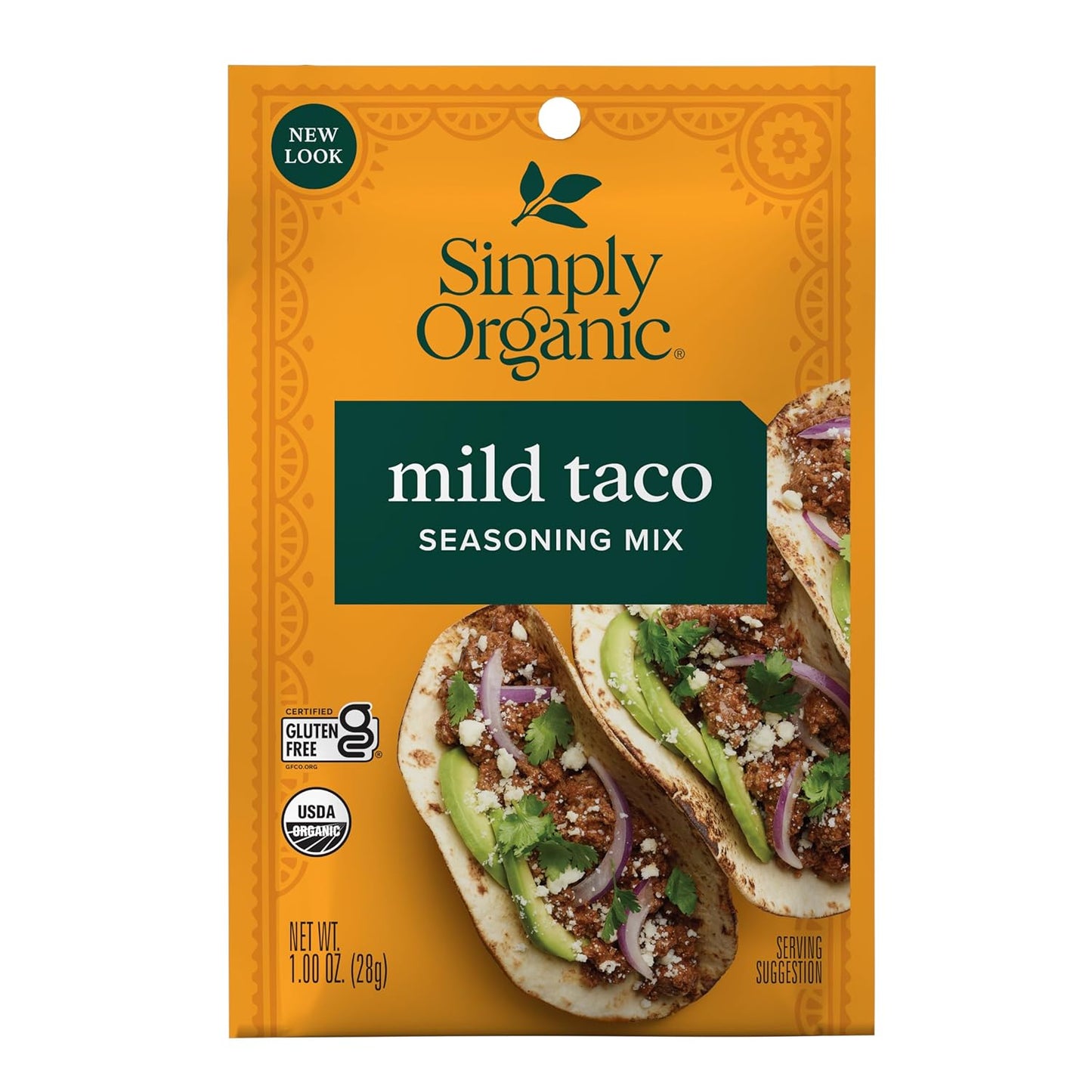 Simply-Organic-Mild-Taco-Seasoning-Mix,-Gluten-Free,-Certified-Organic,-Kosher,-Vegetarian,-1050