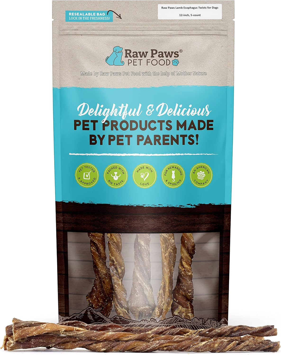 Lamb-Esophagus-Twists-for-Dogs,-12-inch,-5-ct-977