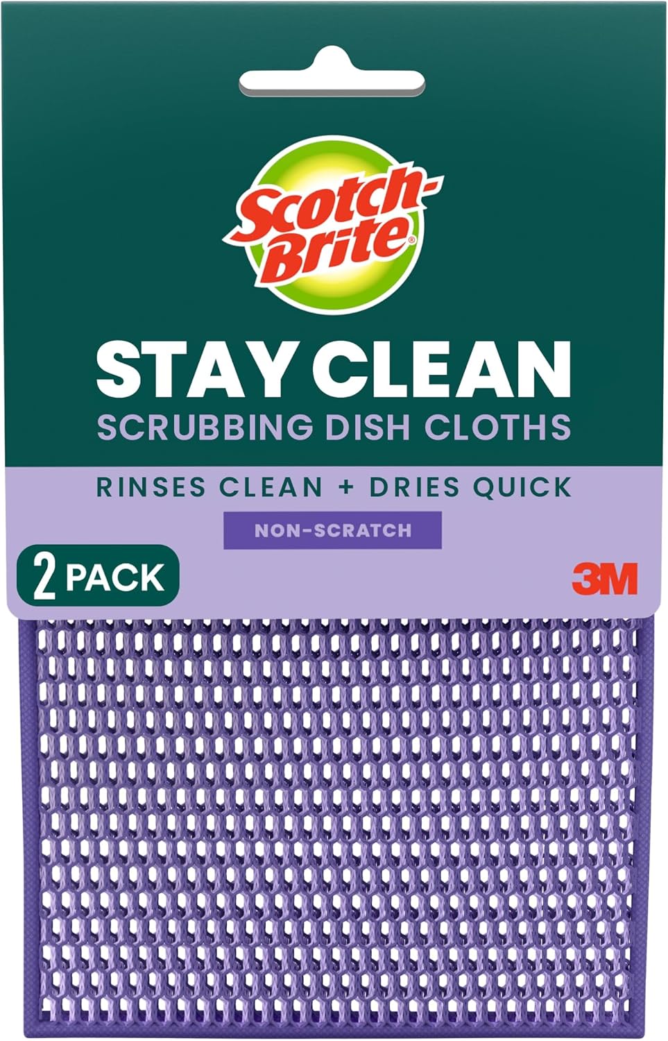 Scotch-Brite-Stay-Clean-Scrubbing-Dish-Cloths,-2-Pack---------170