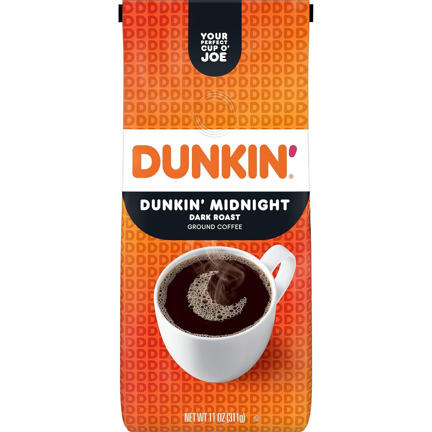 Dunkin’-Midnight-Dark-Roast-Ground-Coffee,-11-Oz.-Bag---------2870
