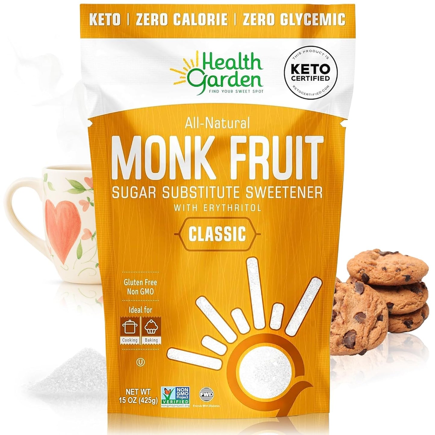 Health-Garden-Monk-Fruit-Sweetener-with-Erythritol,-Classic---15oz-Bag---Sugar---1077