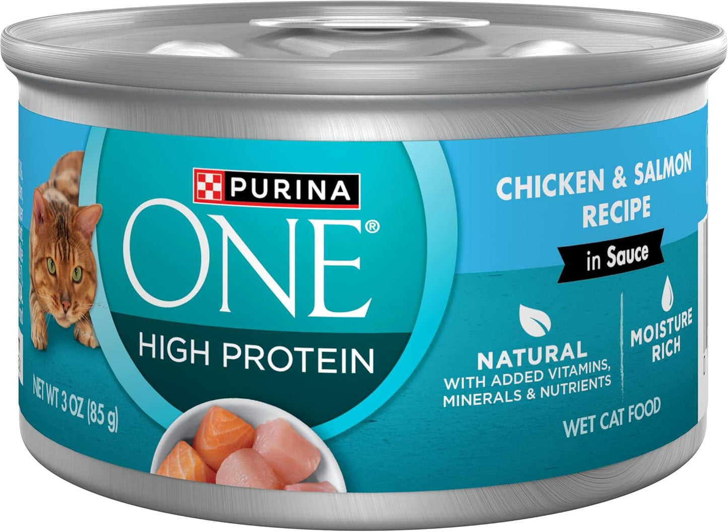 Purina-ONE-Natural,-High-Protein-Cat-Food,-Chicken-and-Salmon-Recipe-Sauce-(Pack-24)1275