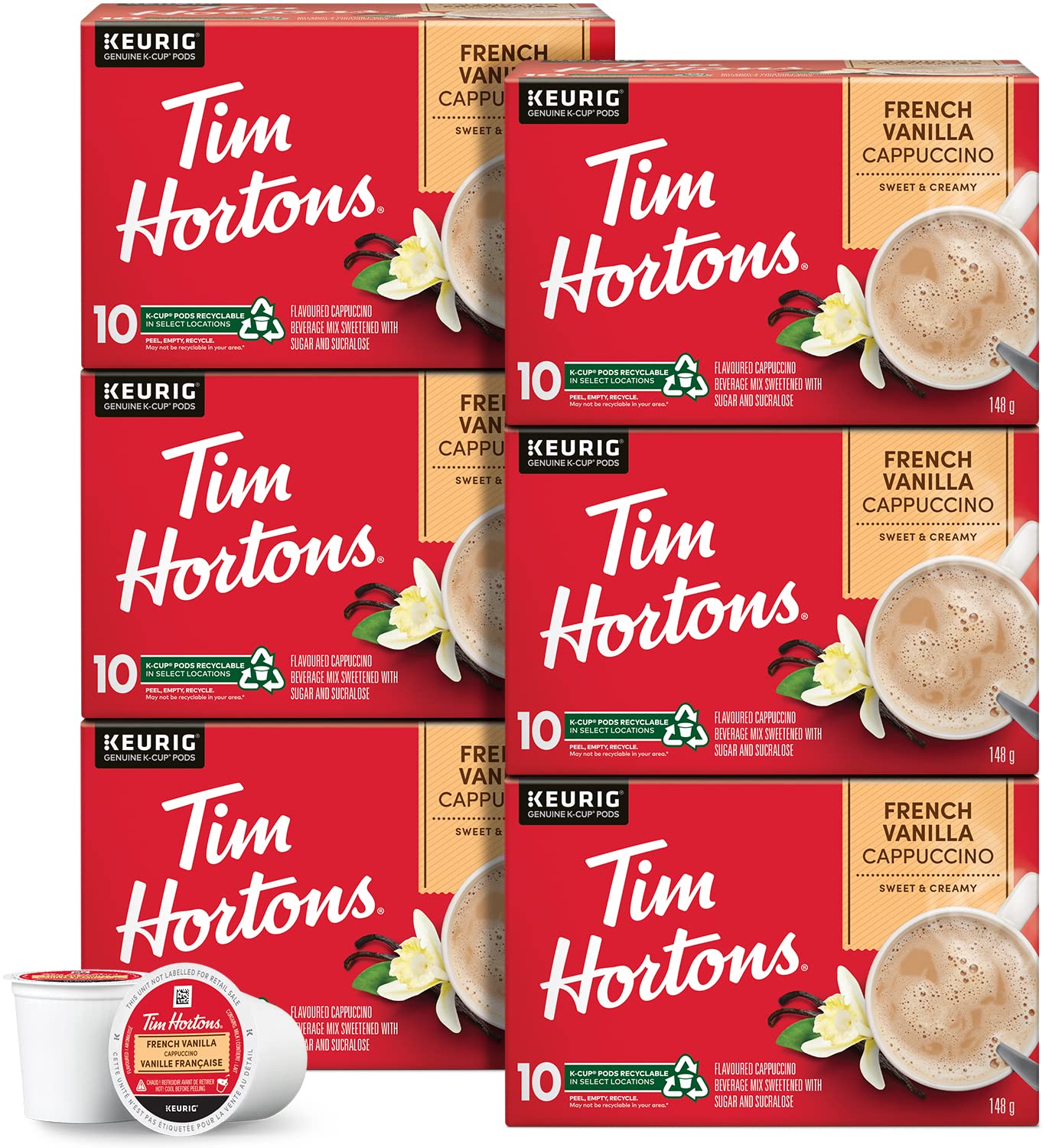 Tim-Hortons-Café-con-sabor-a-capuchino-de-vainilla-francesa,-cápsulas-K-Cup1302
