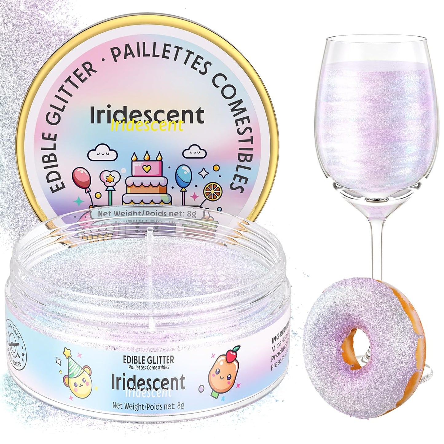 Nomeca-Edible-Glitter-for-Drinks-Cakes,-8-grams-Food-Grade-Luster-Dust-Glitter-Cake-1886