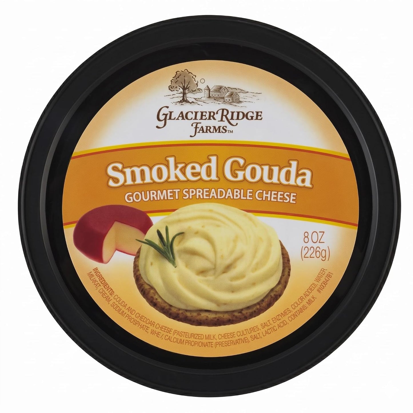 Glacier-Ridge-Farms-Smoked-Gouda-Gourmet-Spreadable-Cheese-8oz-(One-Cup)------538