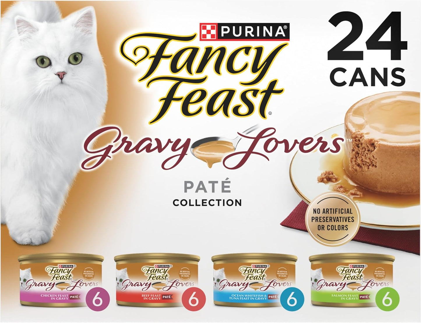 Purina-Fancy-Feast-Gravy-Lovers-Variety-Pack-Feast-Pate-in-Wet-Food---of1985