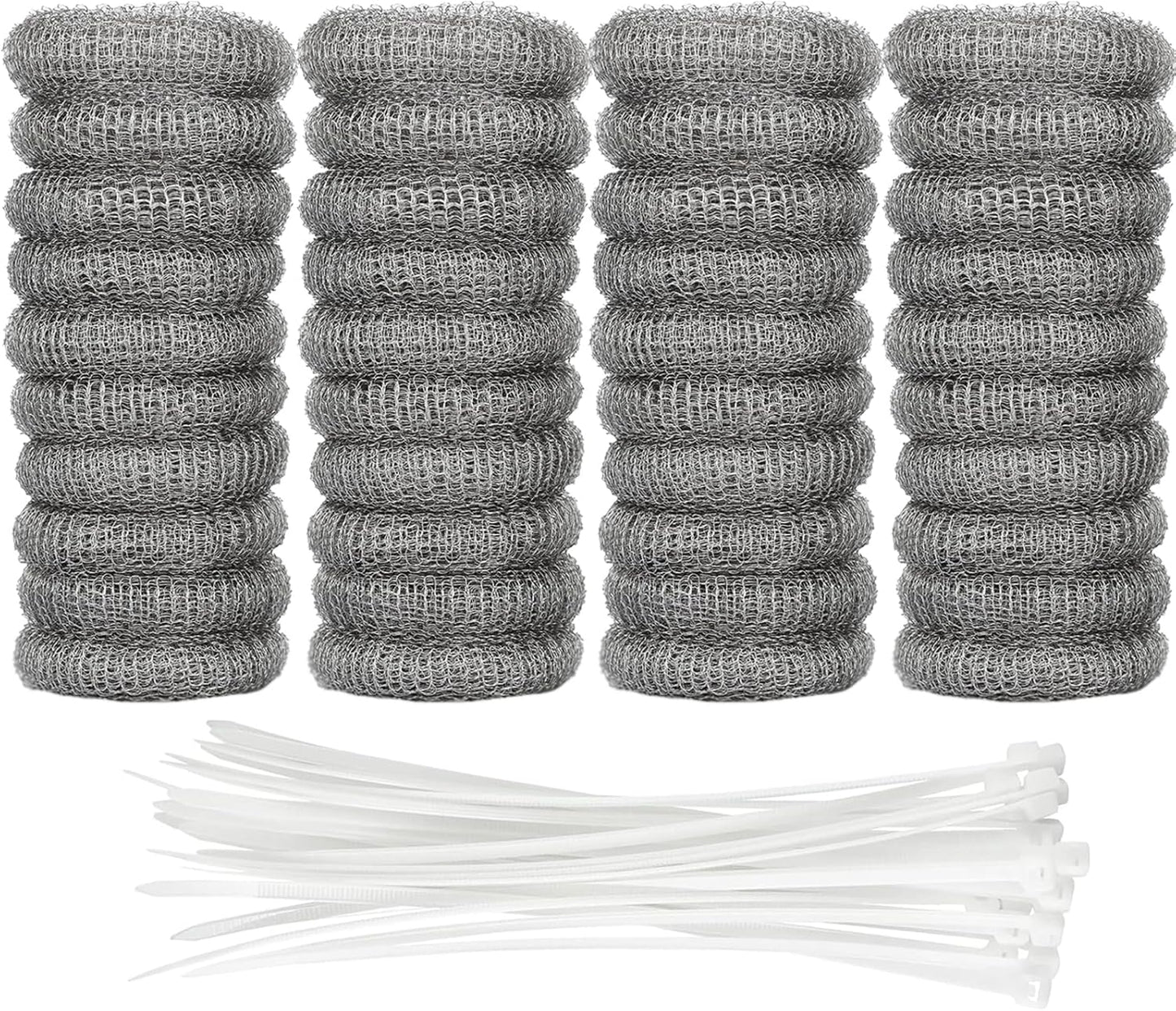40-Pieces-Washing-Machine-Lint-Traps,Stainless-Steel-Laundry-Lint-Catcher-785