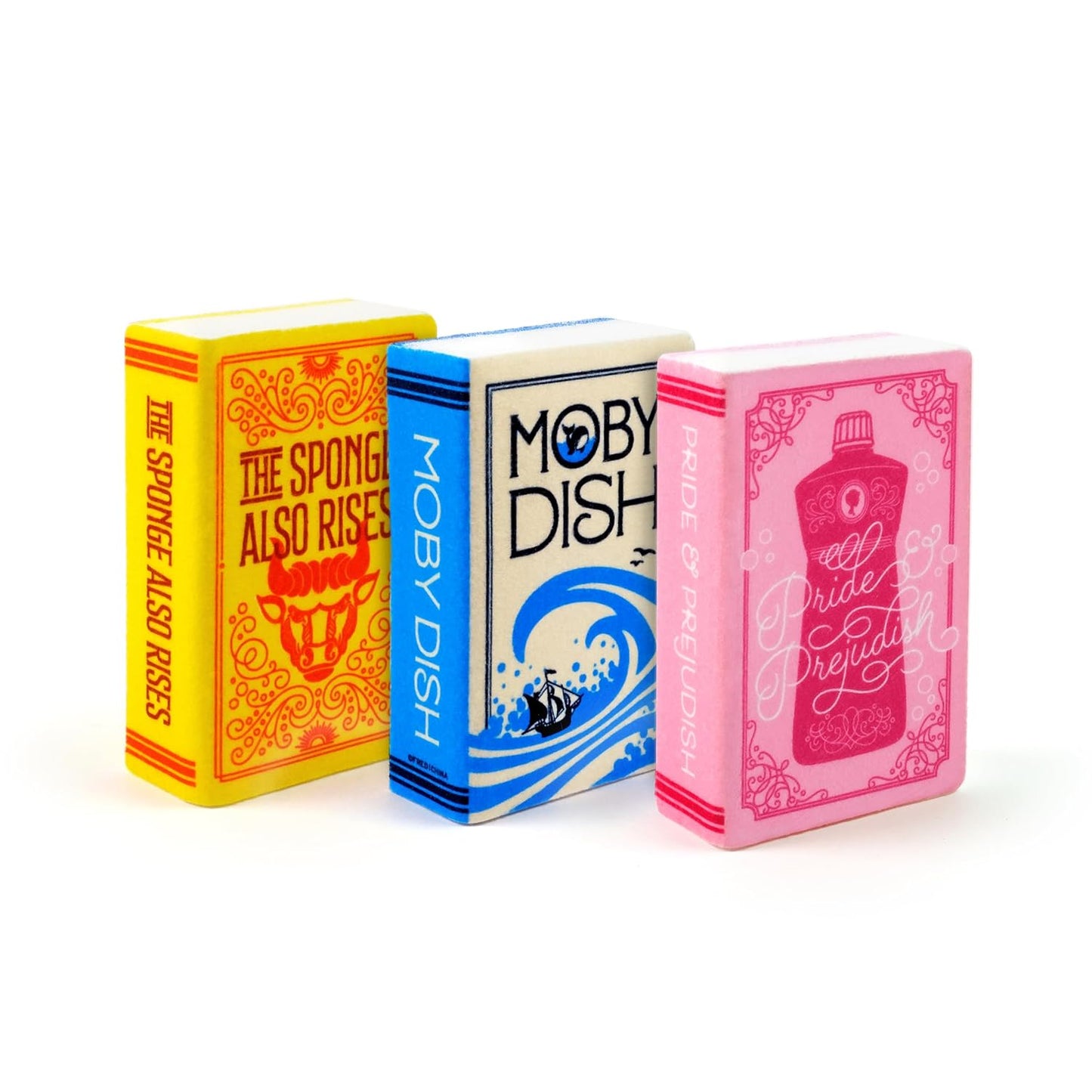 Genuine-Fred-Neat-and-Novel,-Book-Kitchen-Sponges,-Set-of-2572