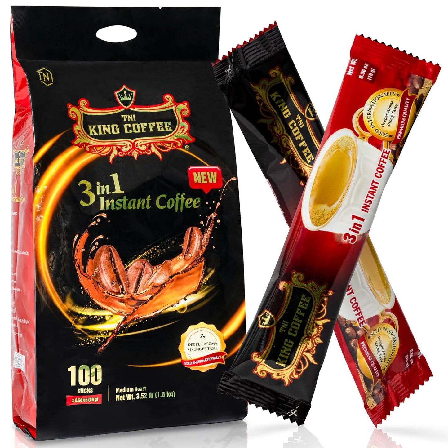 TNI-King-Coffee-Café-vietnamita-instantáneo-3-en-1,-100-paquetes-una3071