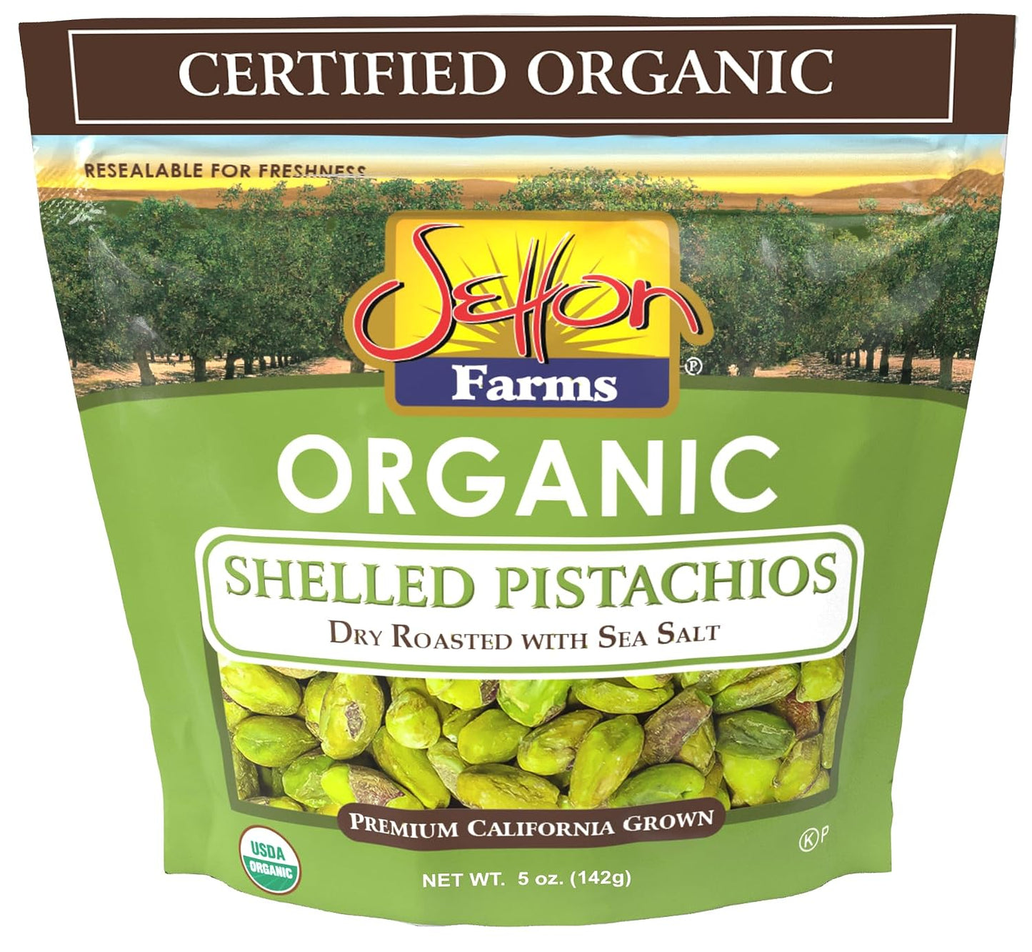 Organic-Pistachios-Shelled-Roasted-Salted,-5-Oz.-Bag,-Kosher--------1354
