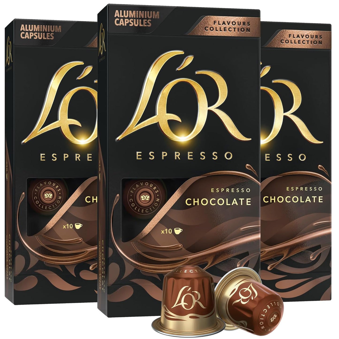 L'OR-Espresso-Capsules,-30-Count-Chocolate,-Single-Serve-Aluminum-Coffee-Capsules-Compatible-with-the-811