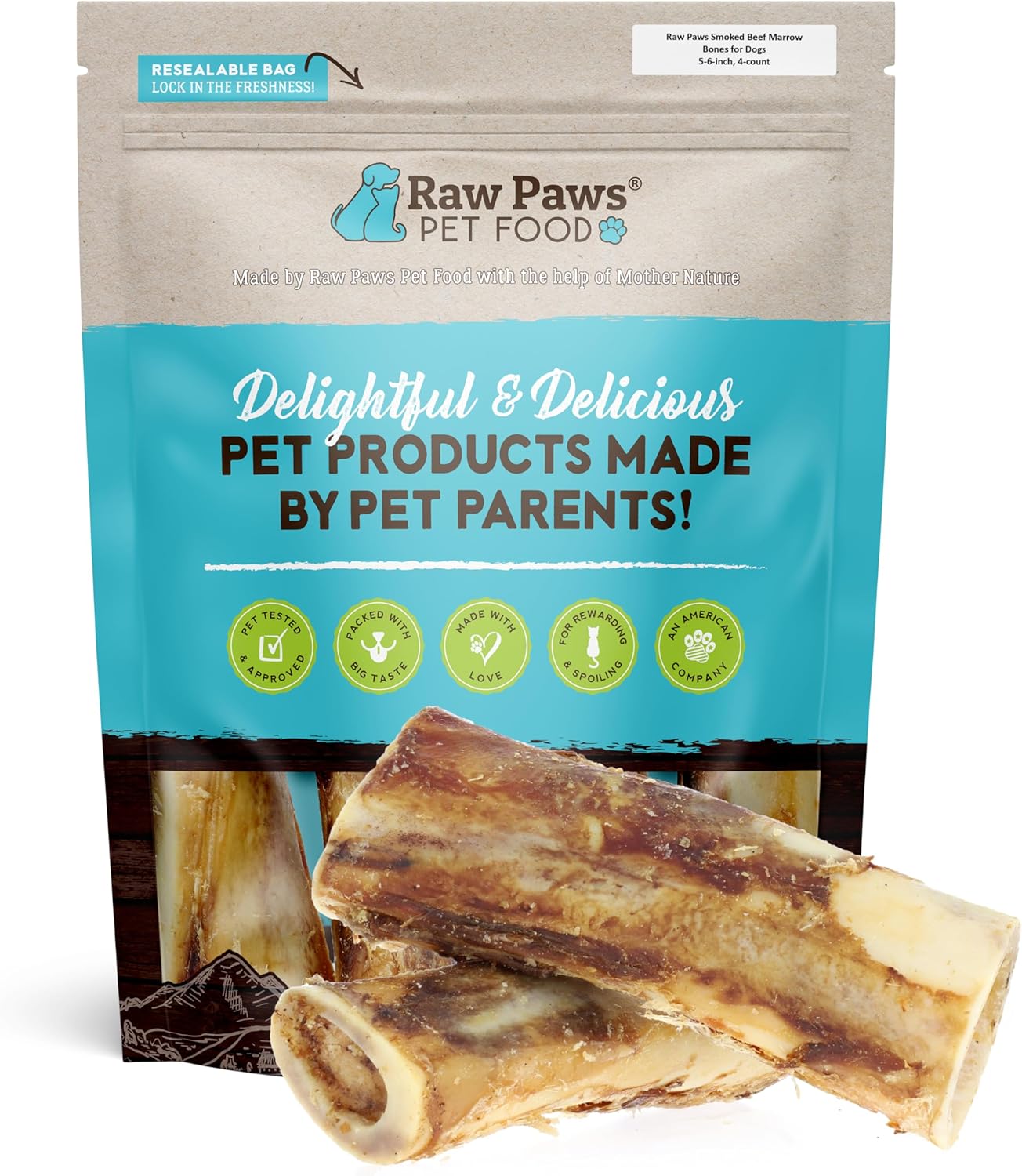 Raw-Paws-Smoked-Beef-Marrow-Bones-for-Dogs---6-Inch-(4-Count)-in-1129