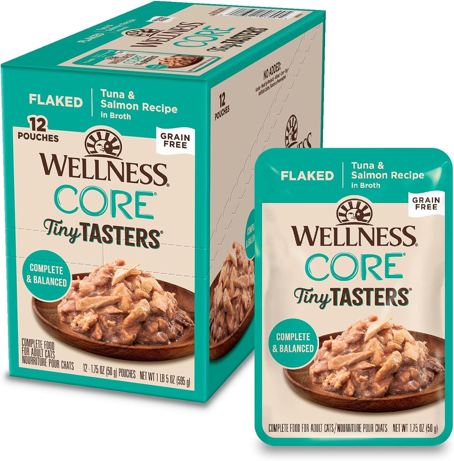 Wellness-CORE-Tiny-Tasters-Flaked-Adult-Wet-Cat-Food,-Natural,-Protein-Rich,-Grain-1550