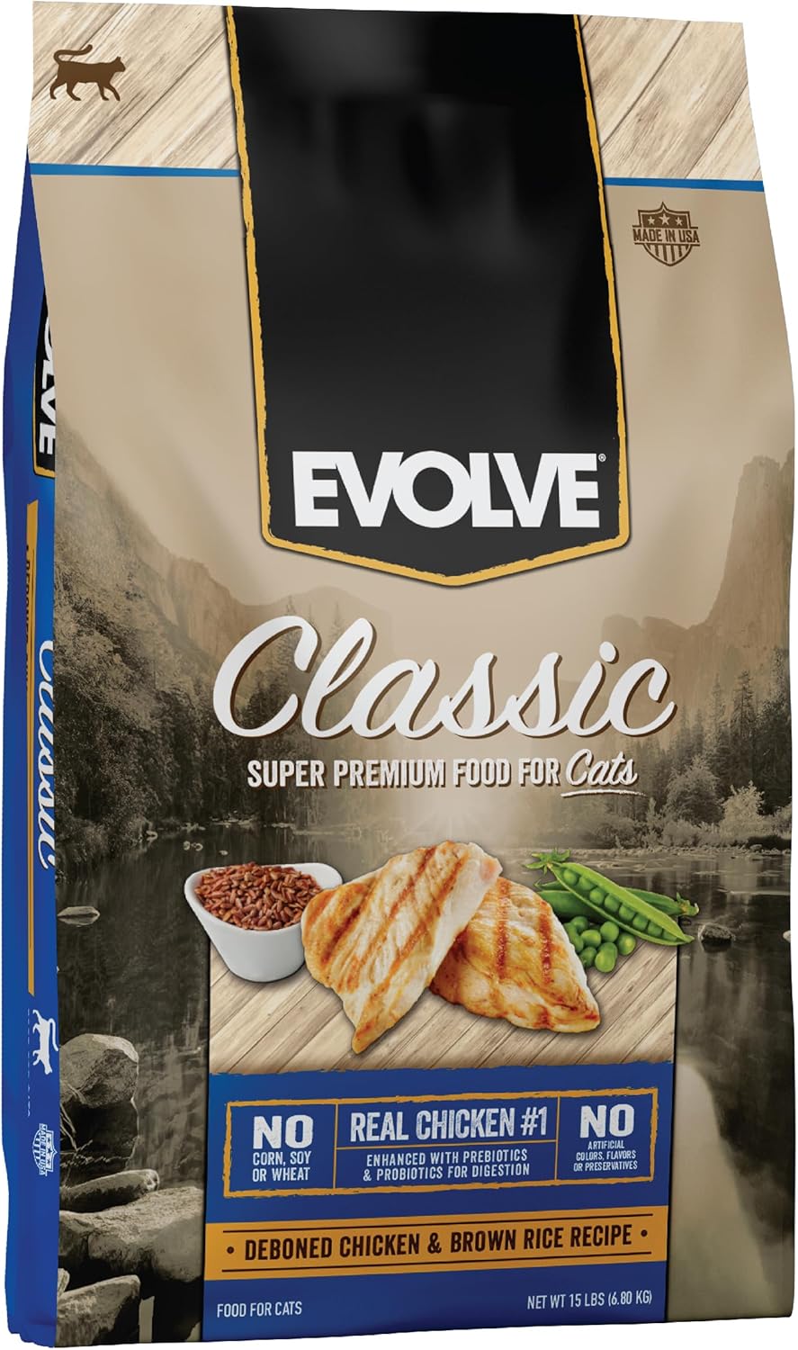 Evolve-Classic-Deboned-Chicken-and-Brown-Rice-Recipe-Cat-Food,-15lb------466