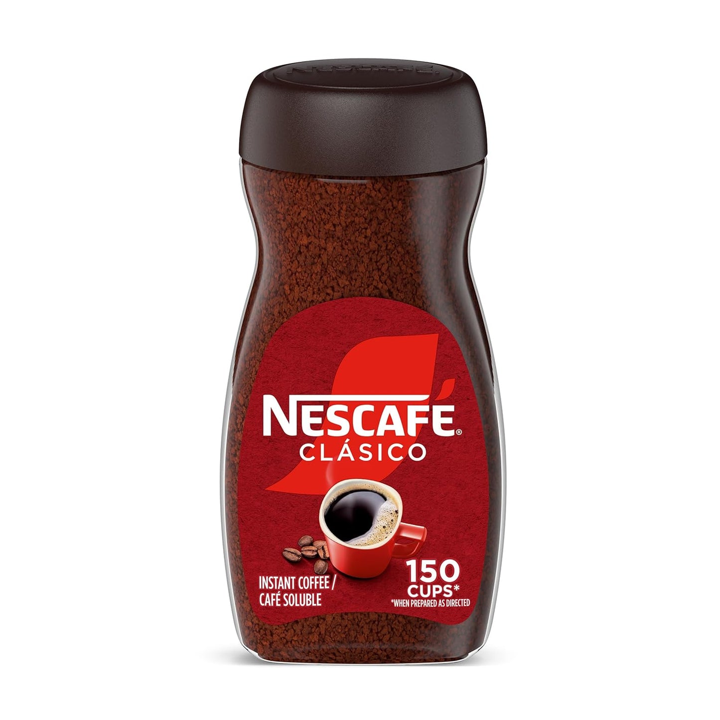 NESCAFÉ-CLÁSICO-Instant-Coffee,-Dark-Roast-Coffee,-4139