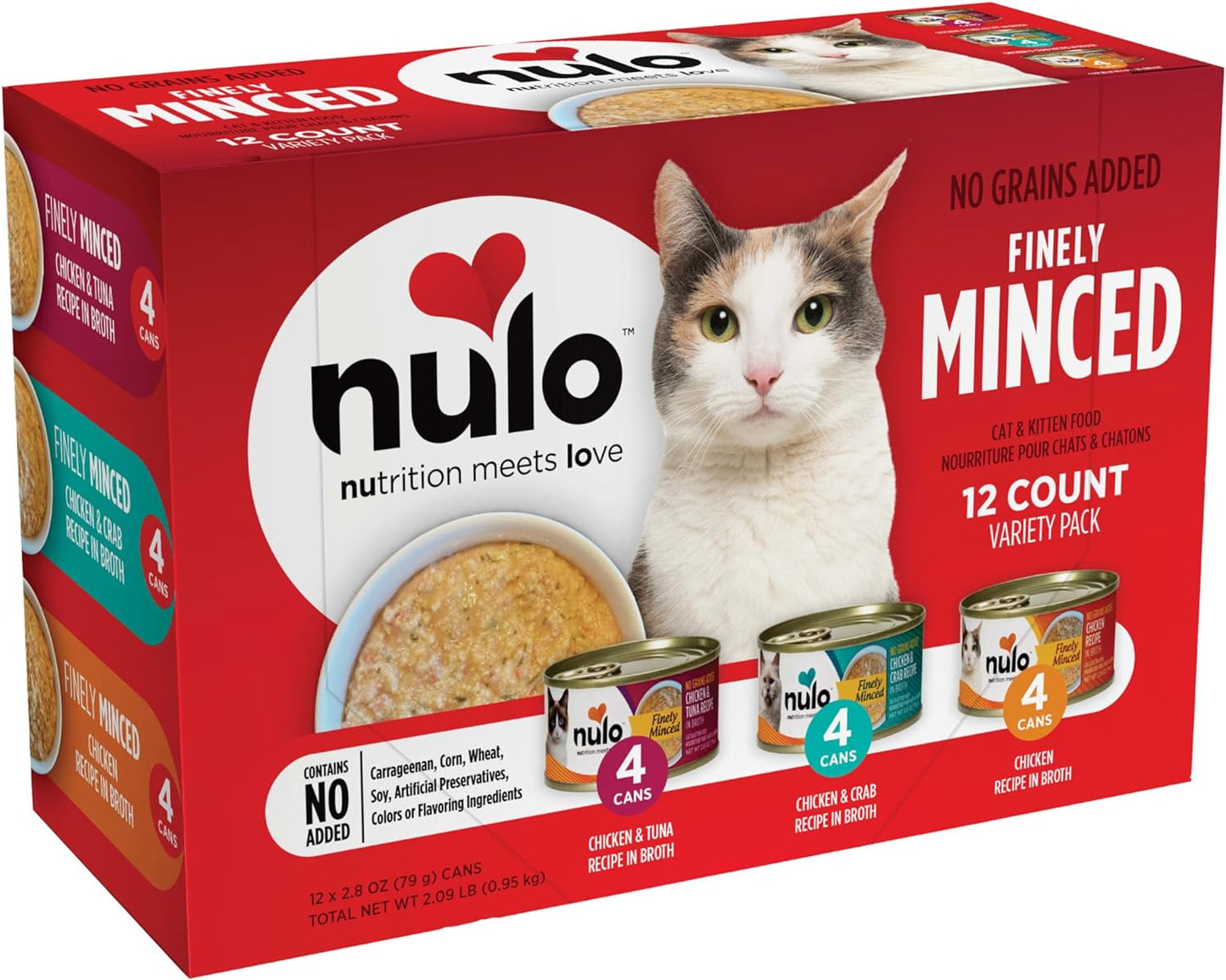 Nulo-Finely-Minced-Variety-Flavor-Wet-Canned-Cat-Food,-2.8-Ounce-(Pack-of-1139