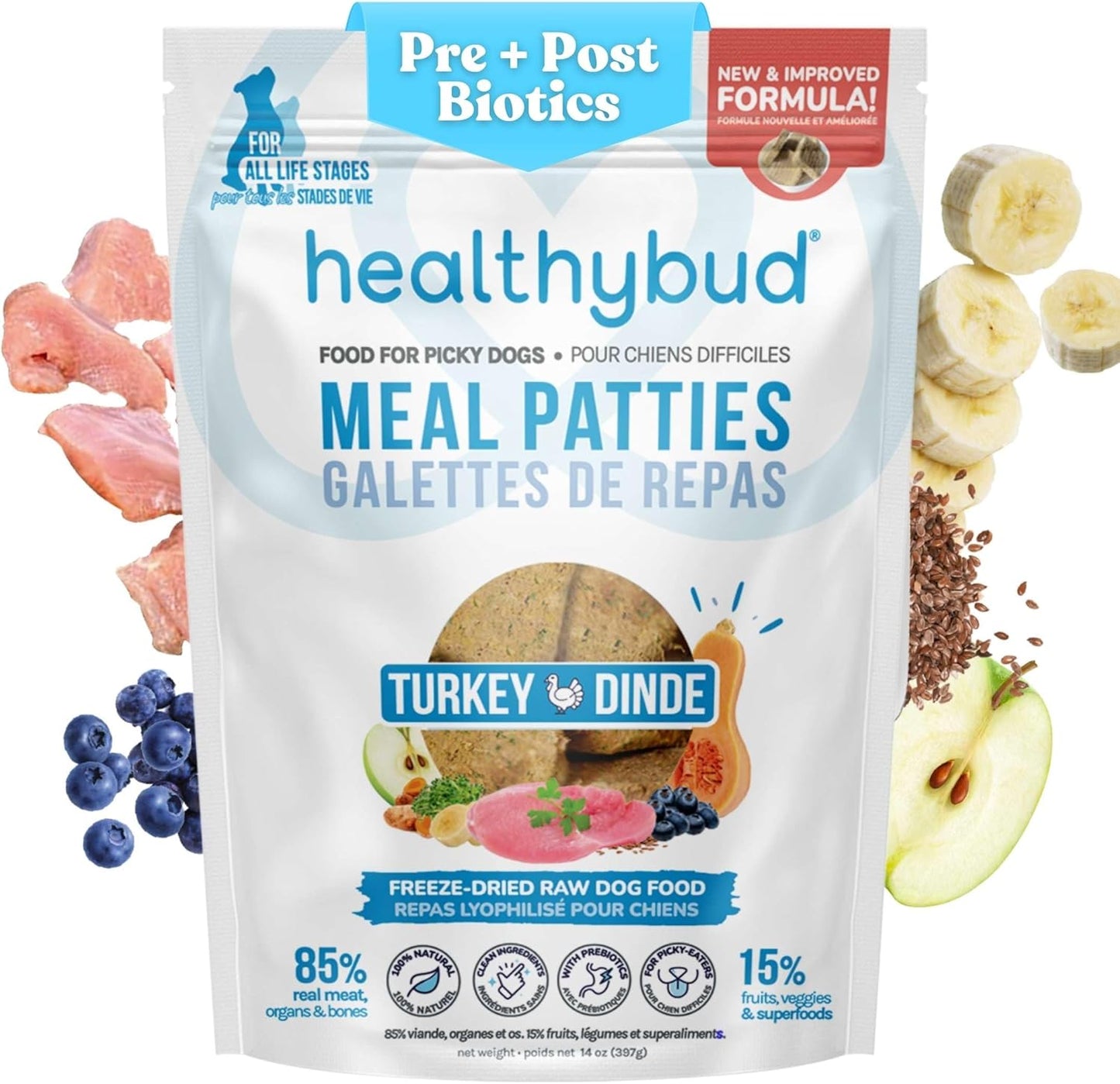 healthybud-Alimento-crudo-para-perros,-hamburguesas-de-pavo-liofilizadas,-634