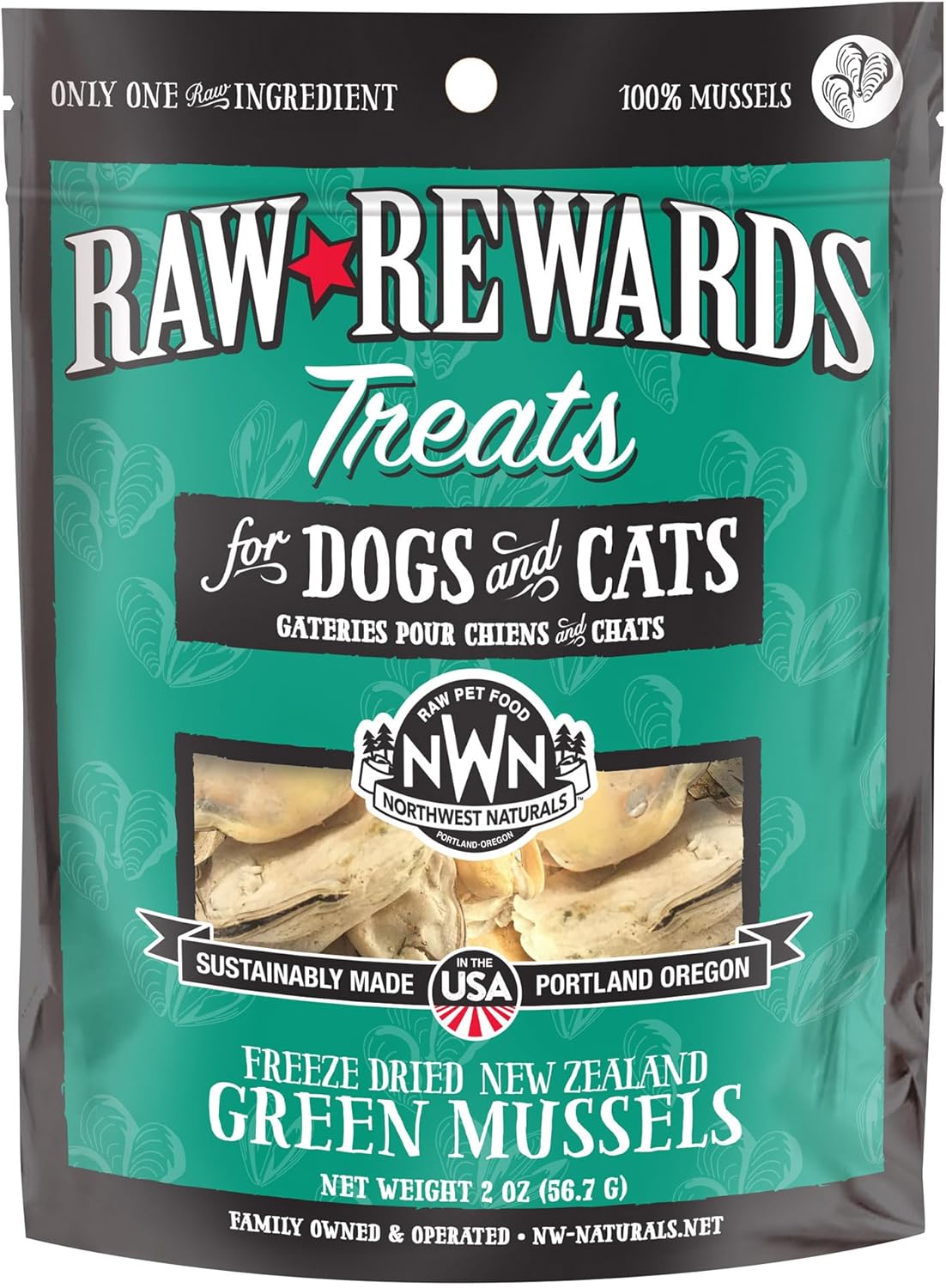 Northwest-Naturals-Raw-Rewards-Freeze-Dried-Green-Lipped-Mussel-Treats-for-Dogs-and-Cats-1994