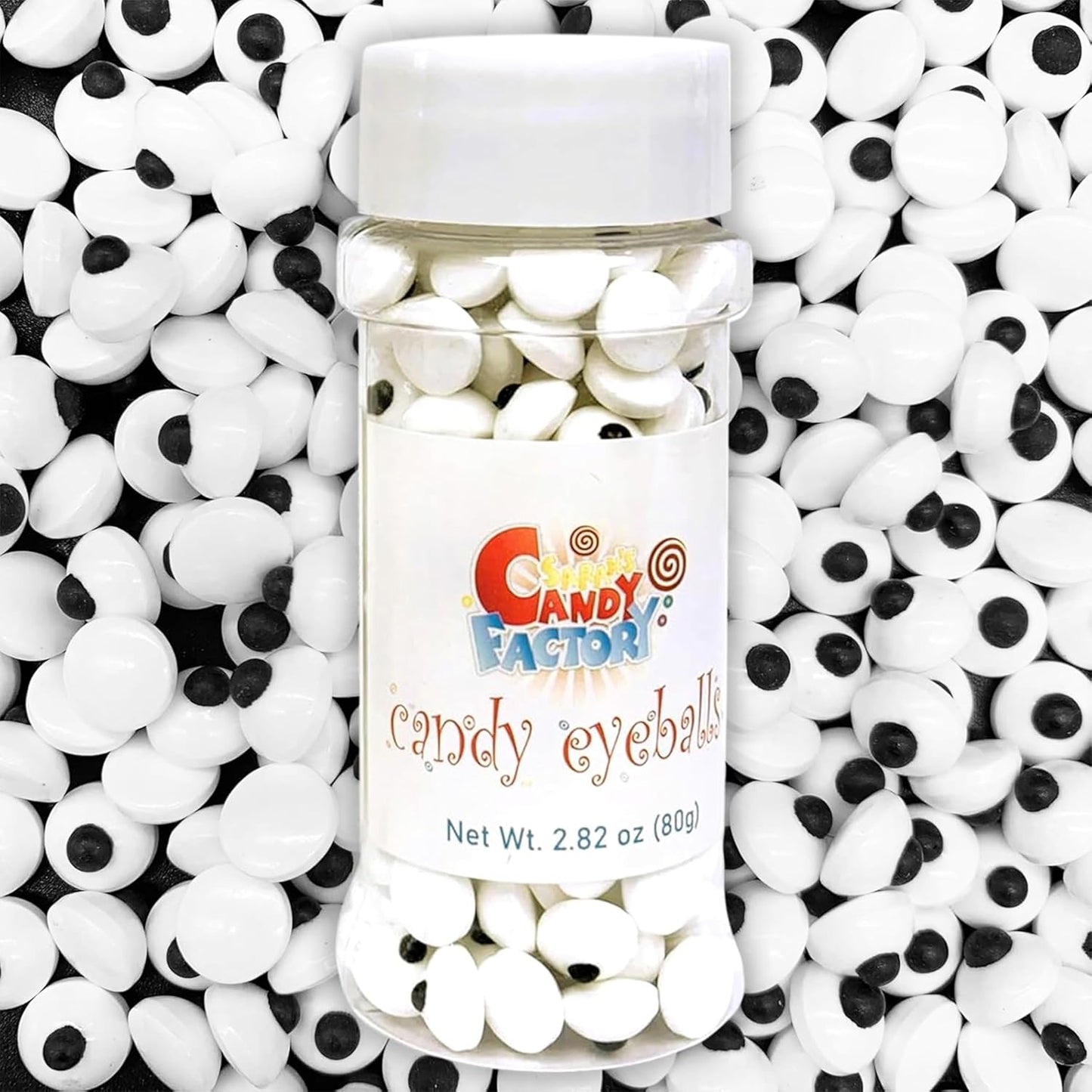 Sarah's-Candy-Factory-Medium-Size-(0.4-inches)-2.82-Oz-in-Bottle-Candy-Eyeballs-Cake,-1667