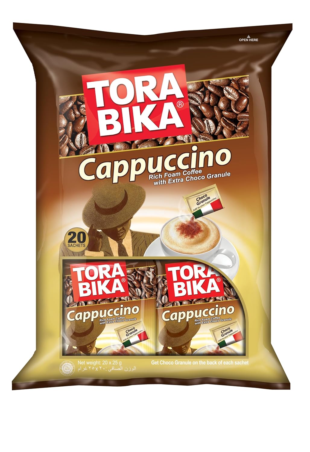 Torabika-Cappuccino-Instant-Coffee-20-ct,-500-Gram-------------2226