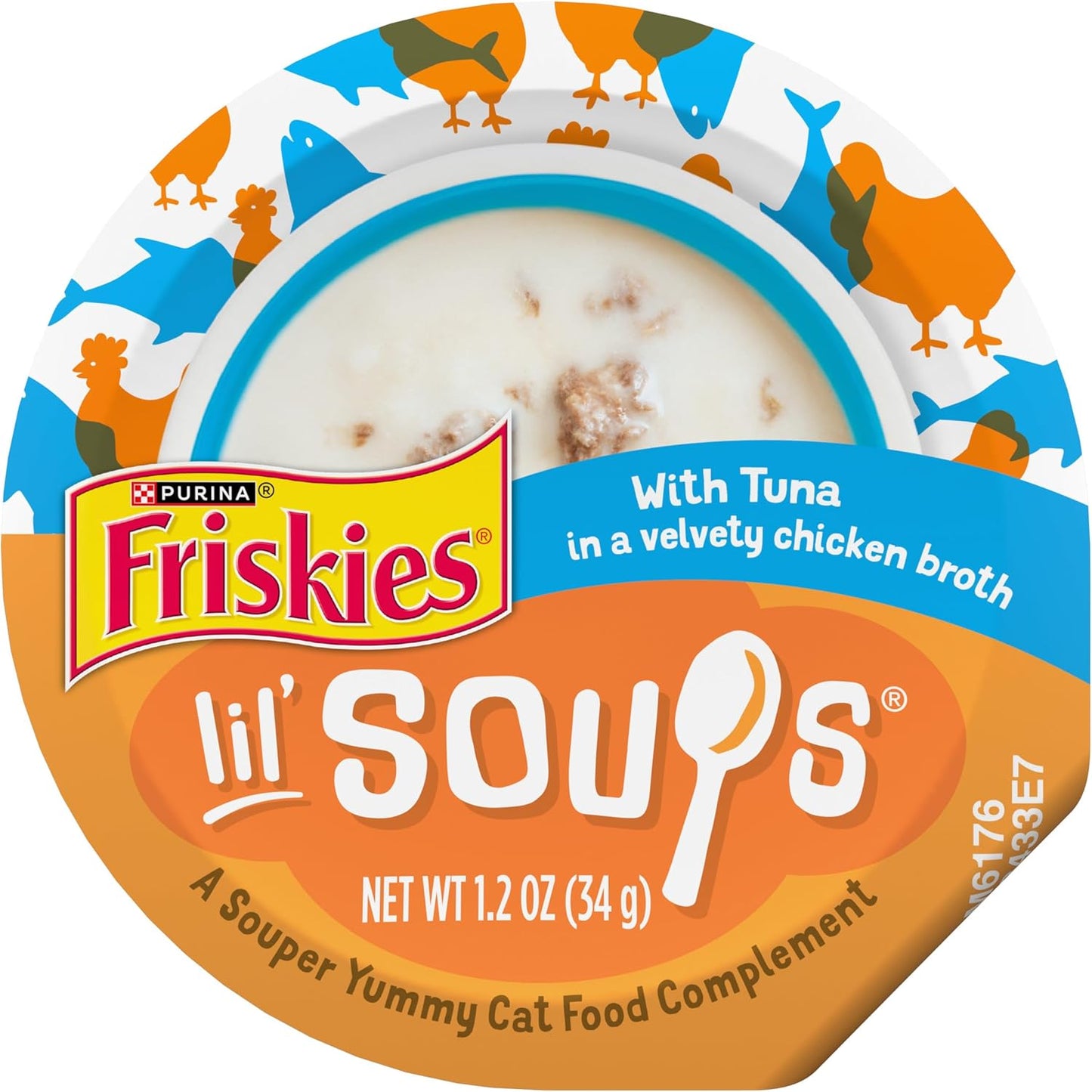 Purina-Friskies-Natural,-Grain-Free-Lickable-Cat-Treats-Lil’-Soups-With-in-Broth-(Pack1892