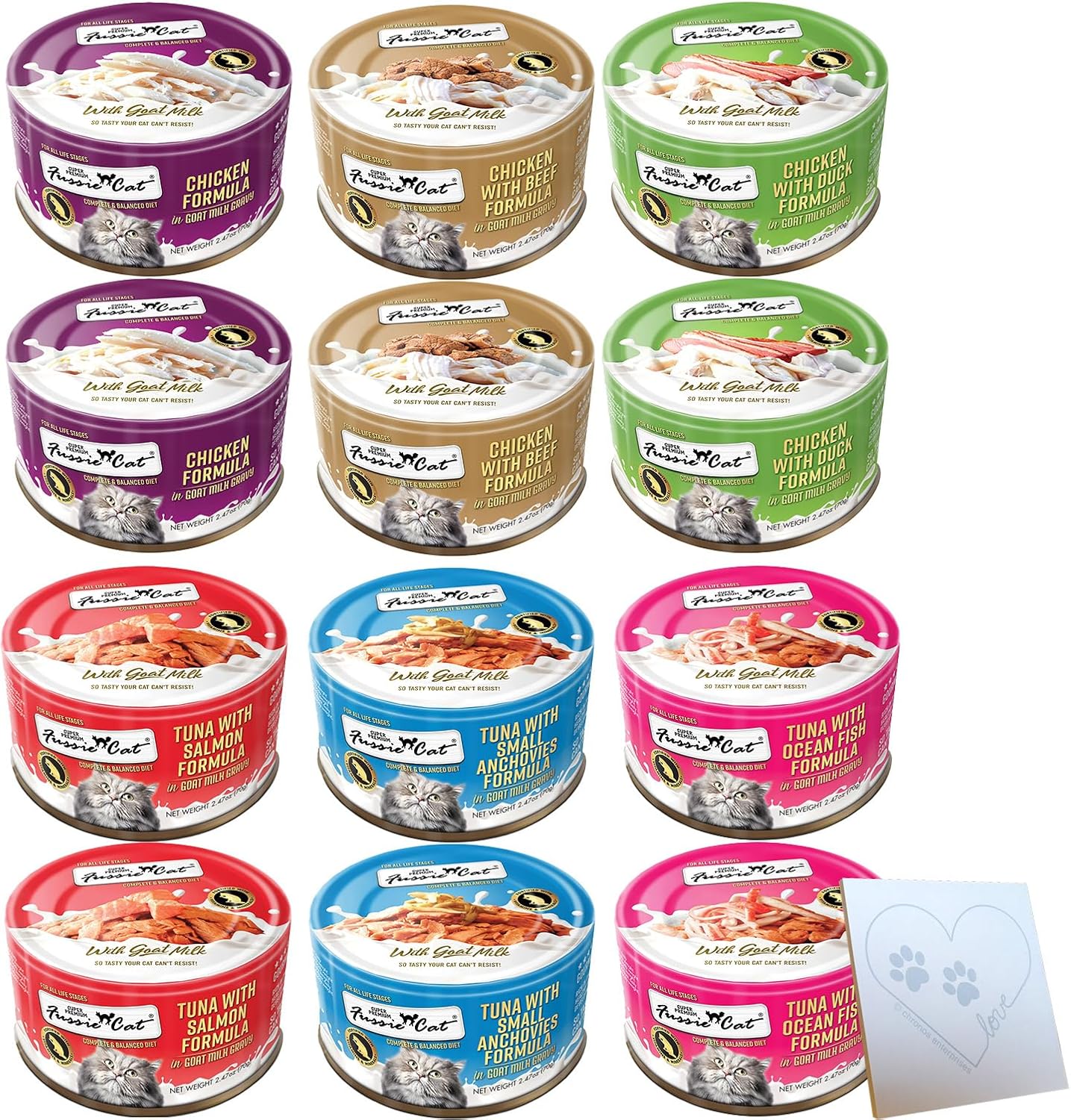 Variety-Pack-for-Fussie-Cat-Premium-Wet-Cat-Food-in-Goat's-Milk-&-Gravy-248