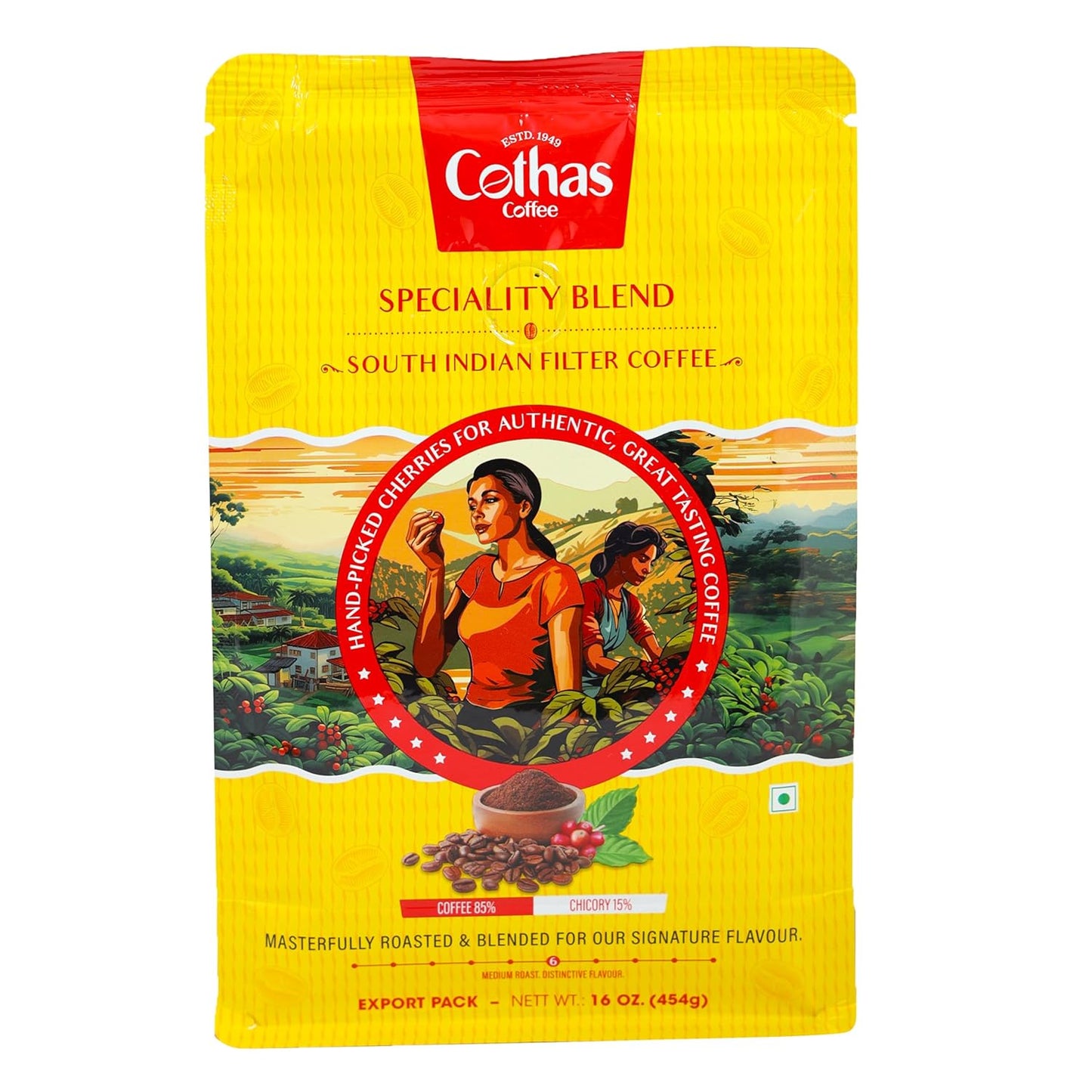 Cothas-Traditional-South-Indian-Speciality-Blend-Filter-Coffe-Powder---Pack-of-1,-461