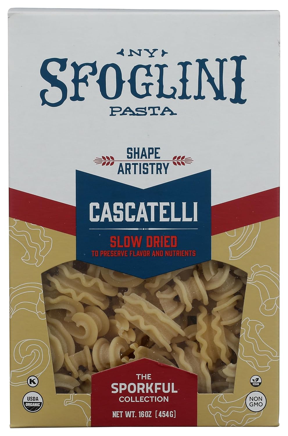 Sfoglini,-Pasta-Cascatelli,-16-Ounce-----------933