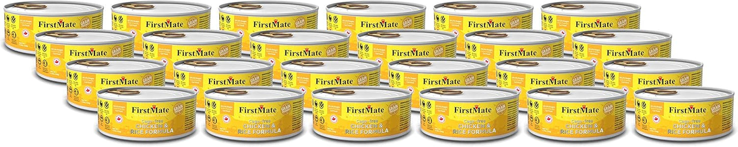 FirstMate-24-Cans-of-Cage-Free-Chicken-and-Rice-Grain-Friendly-Cat-Food,-Ounces-with-Corn,67
