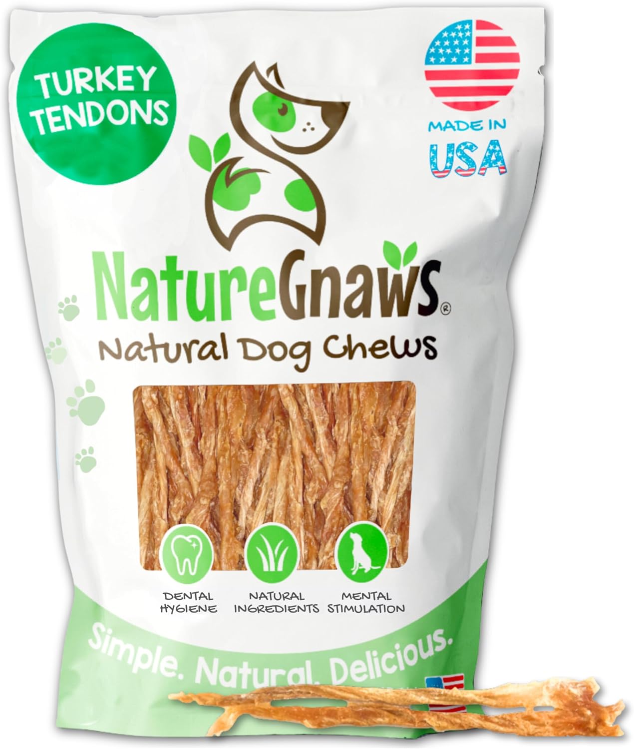 Nature-Gnaws-USA-Turkey-Tendons-for-Dogs-(4oz)---Delicious-Grain-Reward-2877