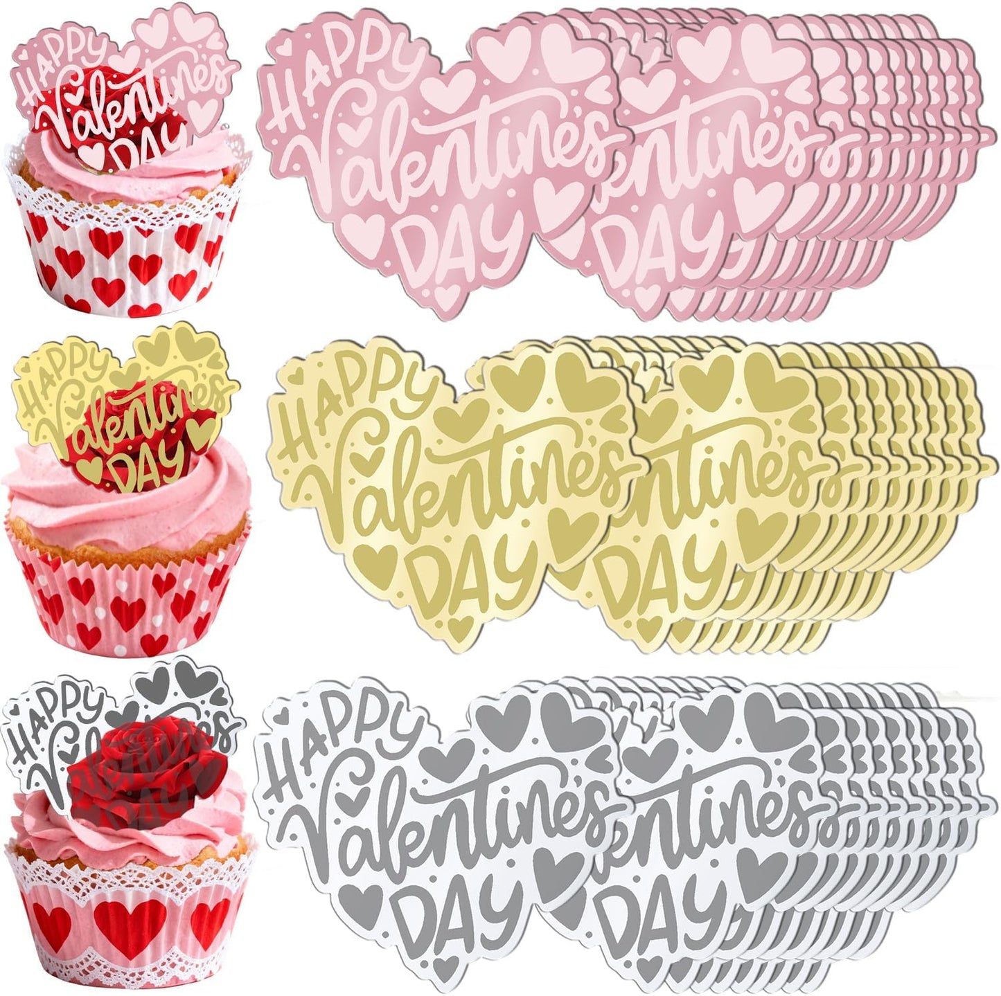 30PCS-Happy-Valentine’s-Day-Cake-Toppers,-Acrylic-Cupcake-Toppers-3-Different-Pattern-Shape-Cupcake-972