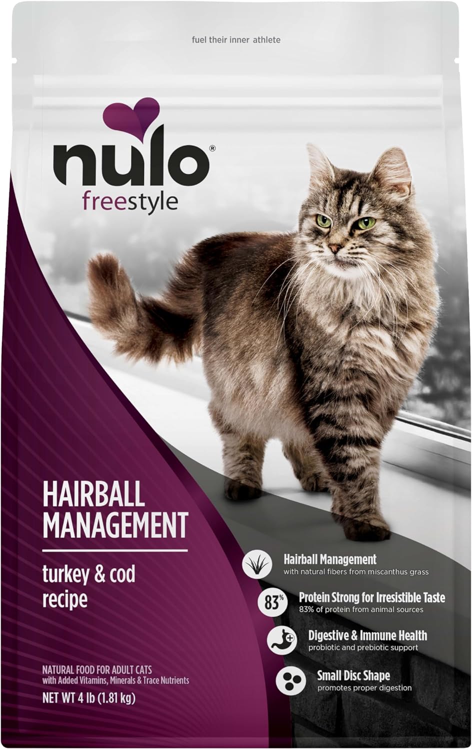 Nulo-Freestyle-Cat-Food,-For-Hairball-Management,-Premium-Grain-Free-Dry-Small-Bite-Kibble,-1493