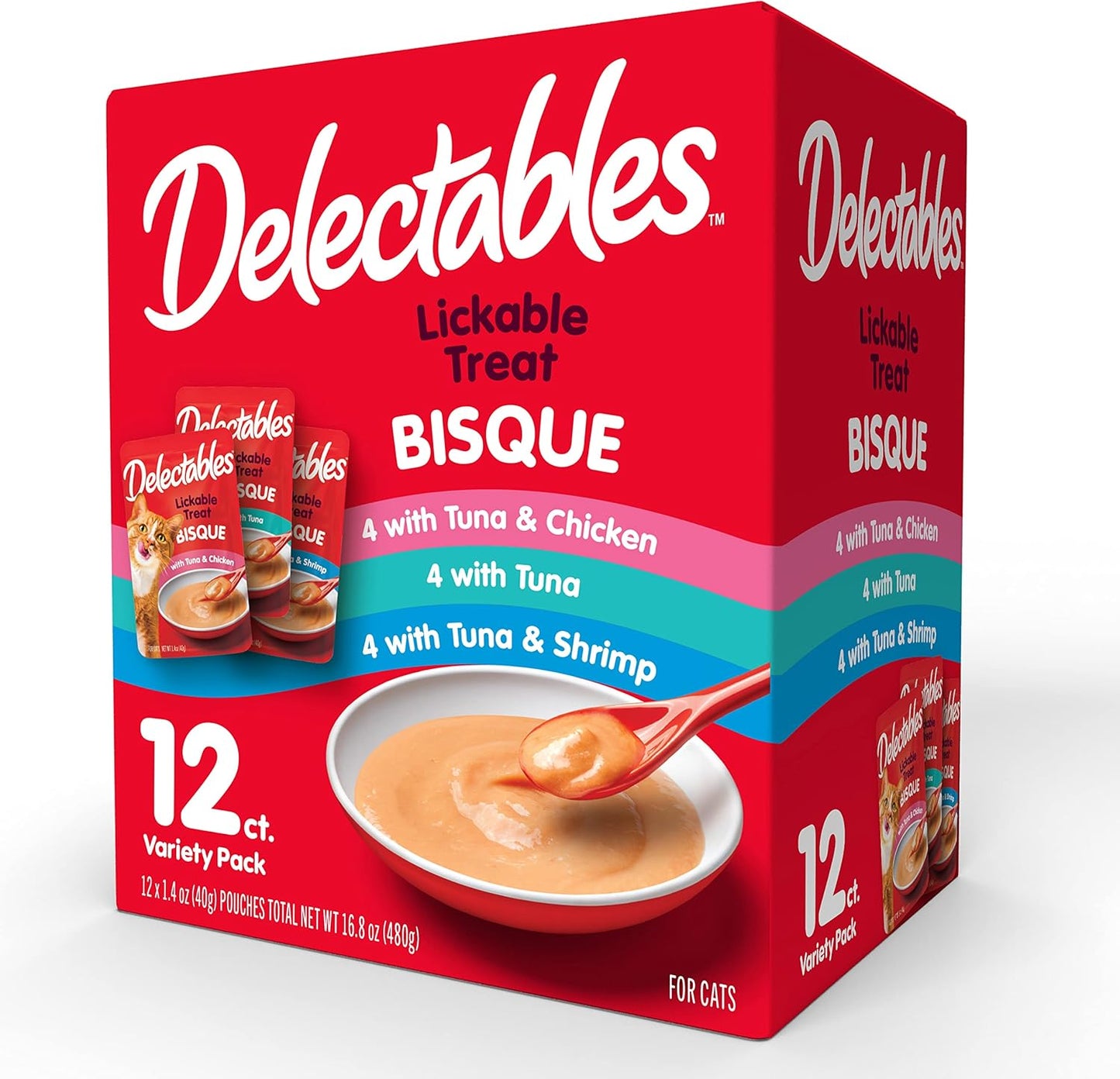 Delectables-Bisque-Lickable-Wet-Cat-Treats---Chicken,-&-3