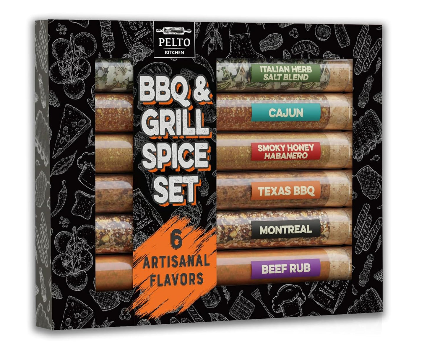 BBQ-&-Grill-Spice-Set---6-Spice-Blend-Flavors-in-Tubes-989