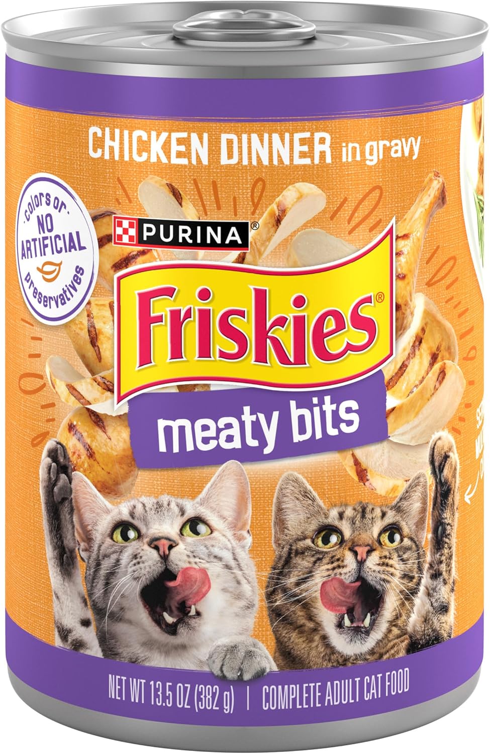 Purina-Friskies-Meaty-Bits-Chicken-Dinner-in-Gravy-Multi-Cat-Wet-Food-13.5-(Pack646