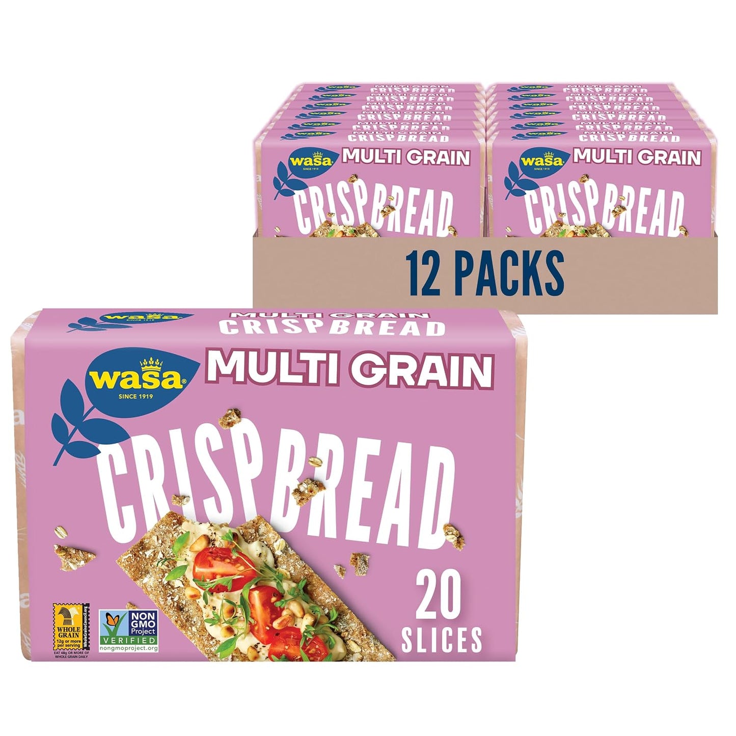 Wasa-Multi-Grain-Crispbread,-9.7-oz-(Pack-of-12),-Multigrain-Crackers,--Non-GMO-Ingredients,-Fat--419