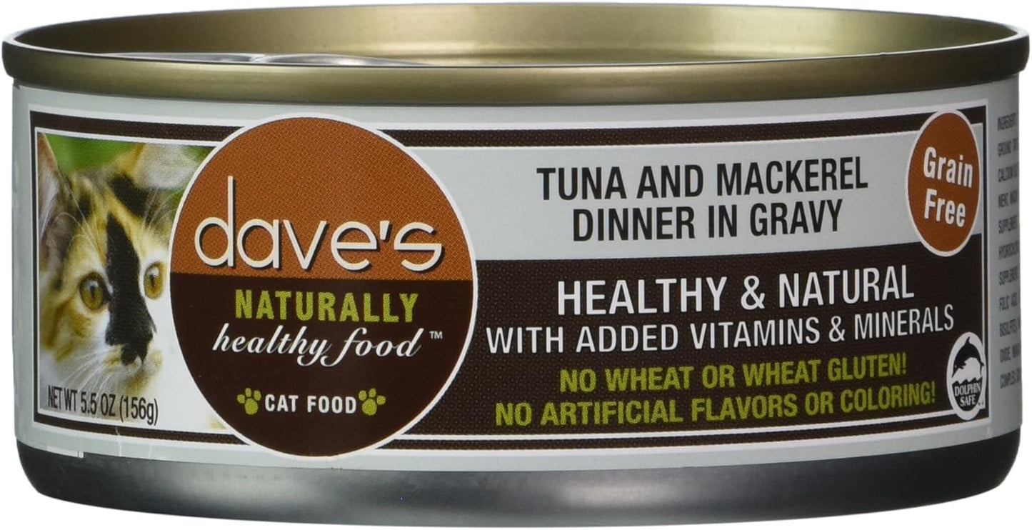 Dave'S-Pet-Food-Tuna-And-Mackerel-Food-(24-86
