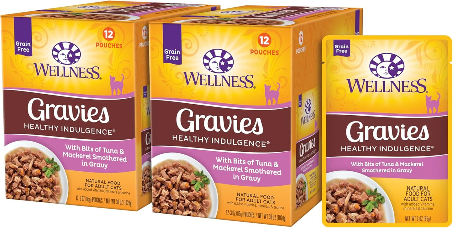 Wellness-Healthy-Indulgence-Gravies-Adult-Wet-Cat-Food,-Natural,-Protein-Rich,-Grain-Free,-1297
