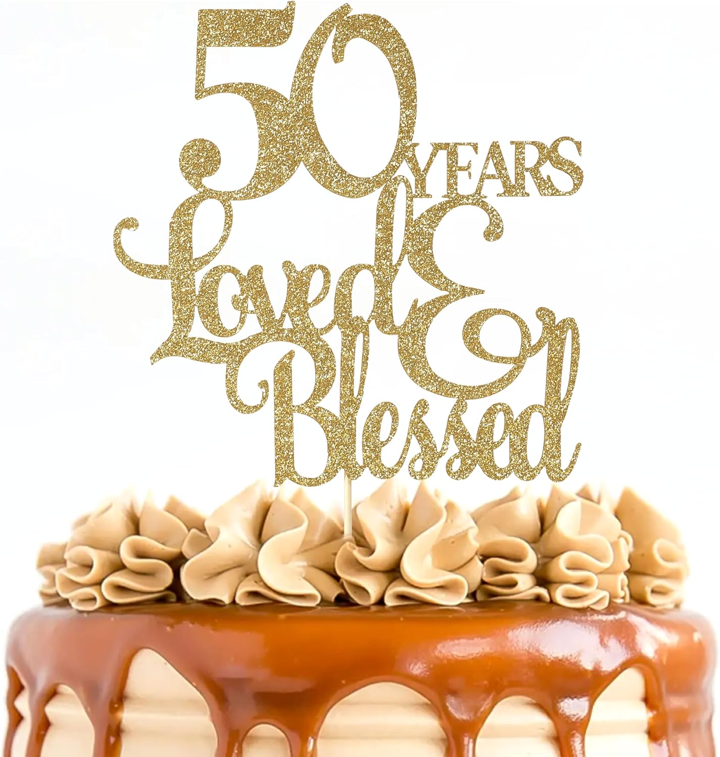 50-Years-Love-Blessed-Cake-Topper---611