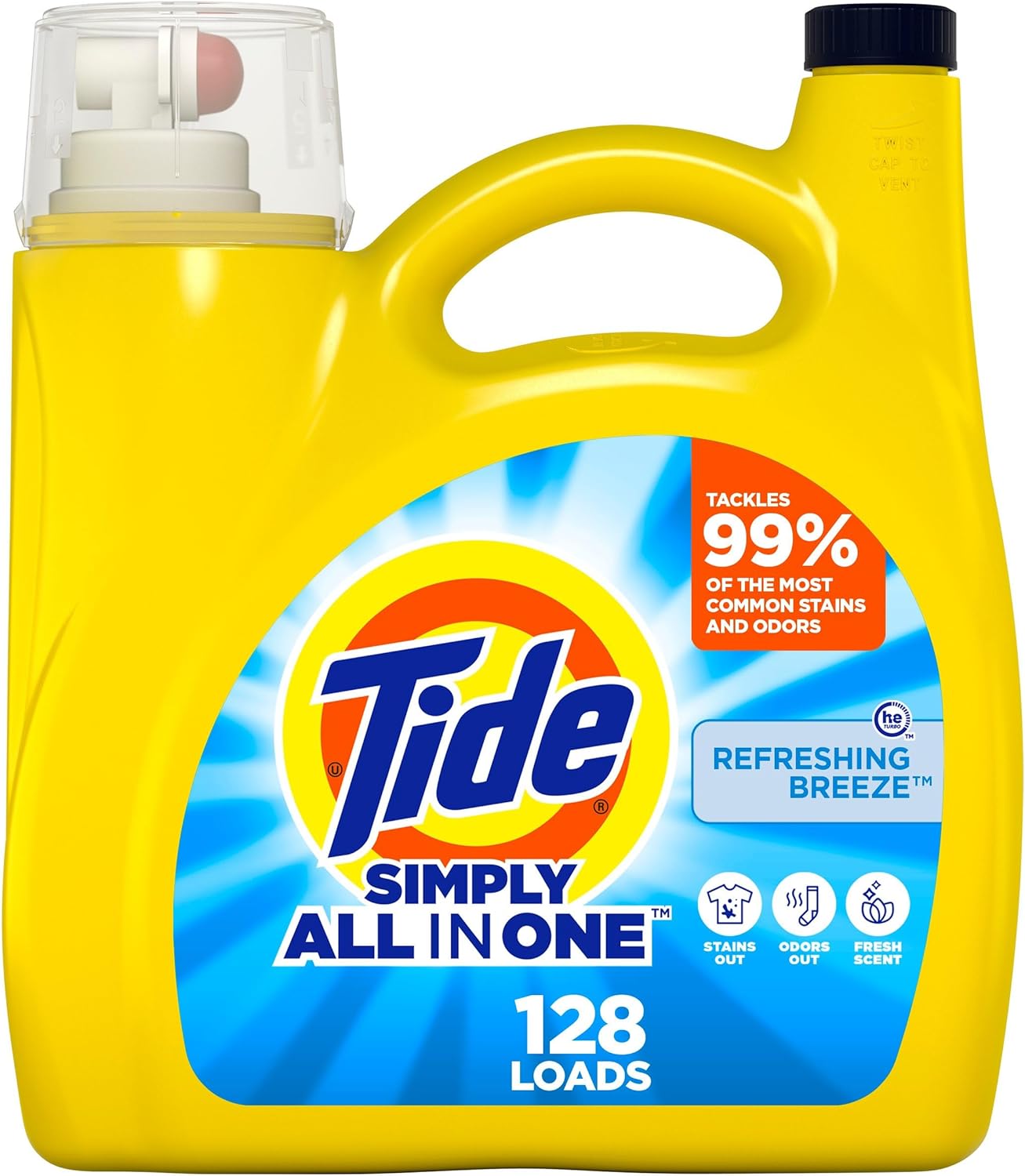 Tide-Simply-Liquid-Laundry-Detergent,-Refreshing-Breeze,-168-oz,-128-4149
