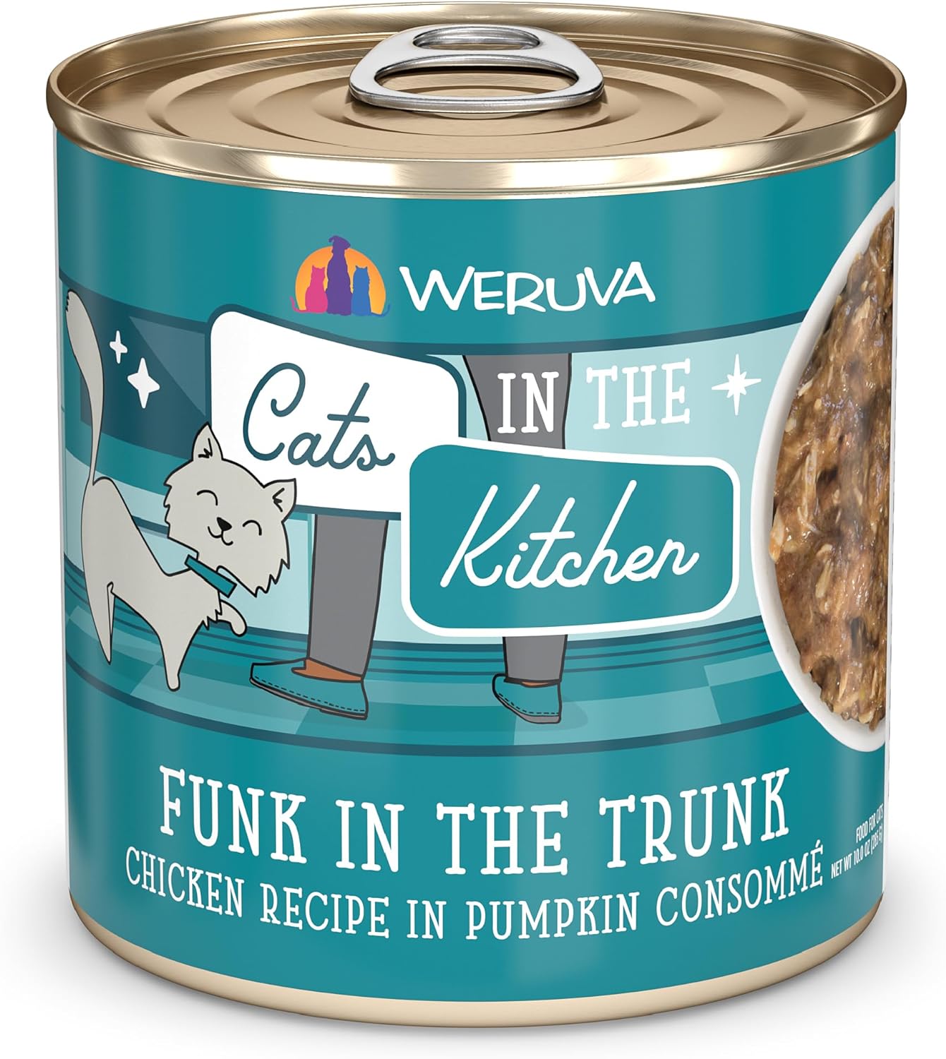 Weruva-Cats-in-The-Kitchen,-Funk-in-The-Trunk-Wet-Cat-Food,-10oz-661