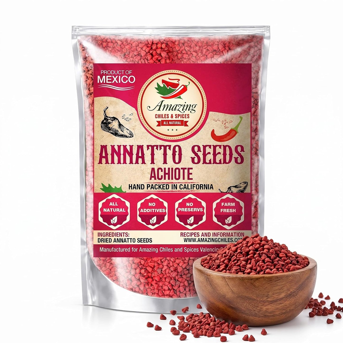 Achiote-Seeds-–-Whole-Annatto-4oz.-Premium-All-Natural,-Add-Color-and-1226